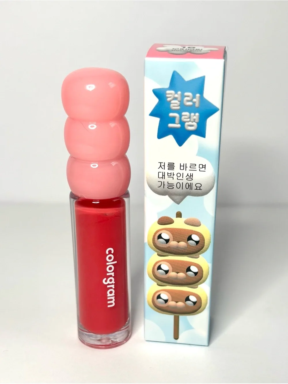 5/$22 COLORGRAM Fruity Glass Tint in Shade 16 - Mochi Pink